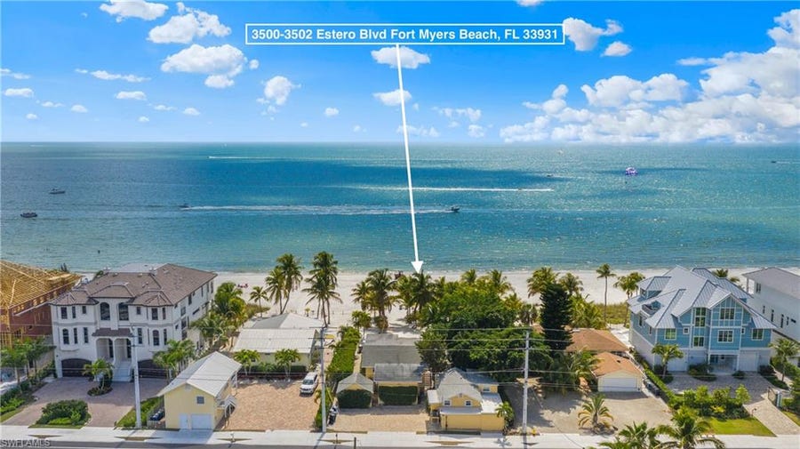 Property photo for 3500-3502 Estero Boulevard, Fort Myers Beach, FL